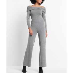 EXPRESS Super High Waisted Supersoft Sweater Wide Leg Pant